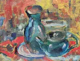 William Lewy Leroy Stevenson, Untitled - Still Life with Teapot and Jug