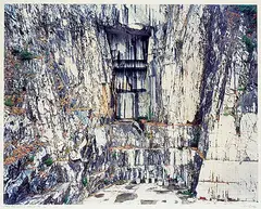 Edward Burtynsky, Carrera Marble Quarries 3, Carrera, Italy, 1993 #3/10, 1993, colour photograph on paper