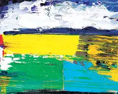 Matt Petley-Jones, Distant Mountains, 2016, acrylic on canvas