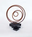 Greg Robb, Oculus, 2014, steel sculpture