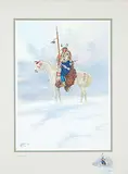 Ron Stewart, Sentinel, gouache on paper