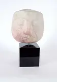 E.B. Cox, Moon Face Mask, 1975, stone carving