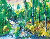 Gaeton Gauthier, Bois de St. Felix, oil on canvas