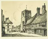 Sybil Andrews, Stratford on Avon, the Old Grammar School #40/40