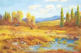 Meredith Evans, Untitled - Fall Grazing, 1959, oil on canvas