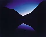 Nathan Farb, Moon Rise at Lower Asable Lake, 1984, colour photograph on paper