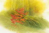 Kazuo Hamasaki, September Song, gouache and watercolour on paper
