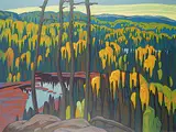 Lawren Harris, Algoma Country, colour silkscreen on paper