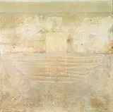 Myrna Harvey, Untitled - Cline's Simulation, 1979, mixed media on canvas