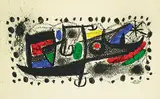 Star Scene by Joan Miró, colour lithograph on paper, sold May 2016