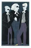 James G. Odell, The Calling #4/12, colour silkscreen on paper