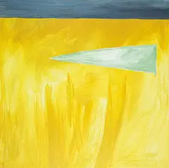 Bruce William O'Neil, Winter Landscape, 1975, acrylic on canvas