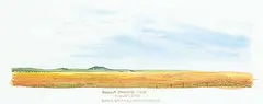 Chris Stoffel Overvoorde, August Prairie View, 2004, watercolour on paper