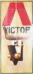 Phil Sheil, Untitled - Victor Trap, acrylic on canvas board