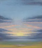 Shannon Williamson, Early in the Morning, 2012, encaustic on canvas board