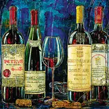 Nathalie Chiasson, Valeur Sure, mixed media on canvas
