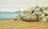 Leonard James Gibbs, Fallen Feather [Red Rock Lake N.W.T.]