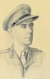 E. J. Hughes, F.W. Guernsey, Stanley Park Fort, 1940, graphite on paper