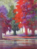 Claude Tremblay, Nul n'a acces, acrylic on canvas