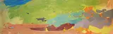 Ken Christopher, Plowed Land, 1989, acrylic on canvas