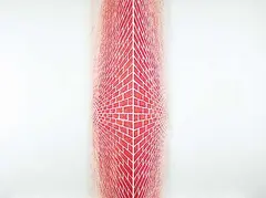 Gerhardt Liebmann, Untitled - Brick Series No. 3, acrylic on wood board