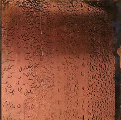 Marjan Eggermont, Untitled - Condensation, etched copper plate
