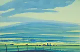 Robert Newton Hurley, Untitled - Prairie Sunrise