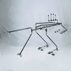 Gary McLean, Untitled - Pipe Predator, mixed media sculpture
