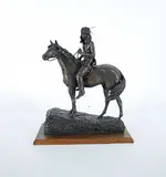 Harry O'Hanlon, Friend or Foe #1/25, 1974, bronze sculpture
