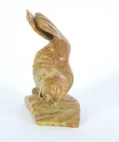 Eric Lester, Untitled - Playful Seal, stone carving
