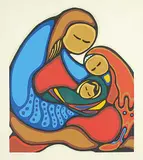 Pride A/P by Daphne Odjig, 1979, colour silkscreen on paper, sold Mar 2016
