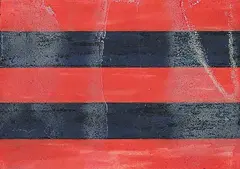 René Pierre Allain, 16th Stripes, 1992, acrylic on paper