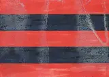 René Pierre Allain, 16th Stripes, 1992, acrylic on paper