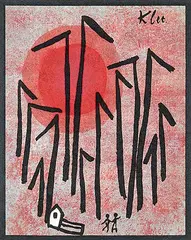 Paul - After Klee, Untitled - Playing in the Woods, colour lithograph on paper