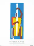 William Perehudoff, Mendel's Murals #81/200, 2010, colour silkscreen on paper