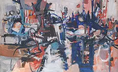Robert Cameron Steele, Untitled - 1950's Abstract, 1959, oil on canvas