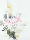 Molly Lamb Bobak, Cyclamen in the Living Room