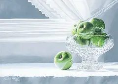 Darren Haley, Study in Green, 1998, oil on canvas