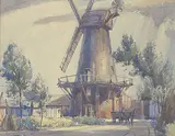 Alfred Crocker Leighton, Sutton Mill, Kent