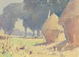 Alfred Crocker Leighton, Roger's Farm, Northern Sussex