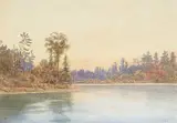 Thomas Mower Martin, Untitled - Sunrise on the River