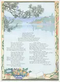 Mrs. R.W. Craig Memorial #2/34 by Walter J. Phillips, 1934, colour wood block on paper, sold Nov 2015