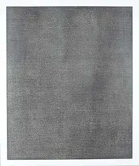 Martin Bennett, Grey Volume, 1995, oil on canvas