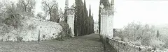 Geoffrey James, Castello Balduino Montalto, 1988, black and white photograph on paper