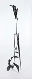 Ben McLeod, Untitled - Abstract Figure, welded metal sculpture