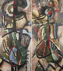 Gregory Pyra, The Dancer, 1982, oil on canvas