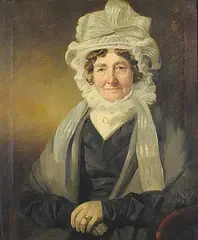 Henry - After Raeburn, Untitled - Portrait of Mrs. Oliphant [Scottish?], oil on canvas