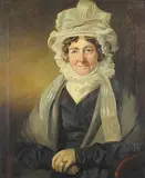 Henry - After Raeburn, Untitled - Portrait of Mrs. Oliphant [Scottish?], oil on canvas