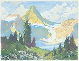 A.C. and Barbara Leighton - Barleigh, Mount Assiniboine #68/100