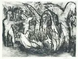 Adolf Benca, Untitled - Ulysses Series No.3 #1/1, 1980, etching on paper